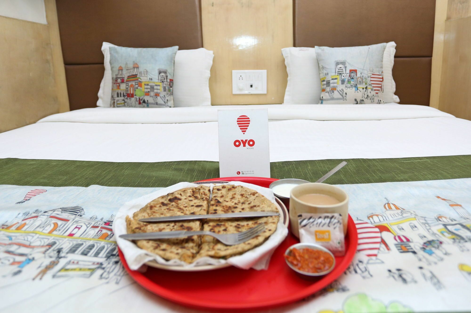 โอโย 9233 โฮเต็ล คอตเทจ ลอร์ด กฤษณะ Hotel นิวเดลี ภายนอก รูปภาพ